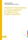 Patrizia Giampieri et Claudia Mary Forshaw Labruzzo - Technical Translations - A corpus approach for Italian and English speakers.