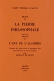  Thomas d'Aquin - Traité de la pierre philosophale - Suivi du Traité sur l'art de l'alchimie.