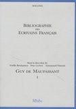 Noëlle Benhamou - Bibliographie des ecrivains français : Guy de Maupassant - En 2 volumes.