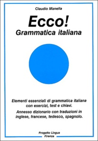 Claudio Manella - Ecco ! - Grammatica italiana.