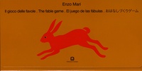 Enzo Mari - Jeu des fables - Edition italien-anglais-espagnol-japonais.