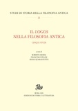 Roberto Medda et Francesco Pelosi - Il logos nella filosofia antica - Cinque studi.