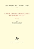 R. Loredana Cardullo et Riccardo Chiaradonna - Il problema della normatività nel pensiero antico - Sei studi.