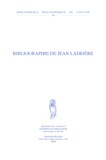 Jean Ladrière - Bibliographie de Jean Ladrière.