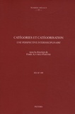 Frank Alvarez-Péreyre - Catégories et catégorisation - Une perspective interdisciplinaire.