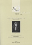 Frédéric Bauden et Richard Waller - Le journal d'Antoine Galland (1646-1715), la période parisienne - Tome 2, 1710-1711.