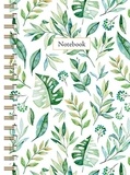 SODIS - Petit carnet à spirale Leaves. Notebook