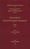  Ministère Affaires Etrangères - Documents diplomatiques francais 1956 - Tome 2, (1er juillet-23 octobre).