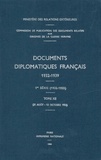 Des affaires étrangères Ministère - Documents diplomatiques français - 1935 – Tome IV (21 août – 15 octobre).