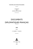 Maurice Vaïsse - Documents diplomatiques français 1967 - Tome (1er janvier - 1er juillet).