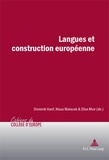 Dominik Hanf - Langues et construction européenne.