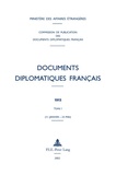 Maurice Vaïsse - Documents diplomatiques francais 1915 - Tome 1 (1er janvier - 25 mai).