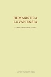 Lambert Isebaert et Monique Mund-Dopchie - Humanistica Lovaniensia - Journal of Neo-Latin Studies N° 61/2012 : .