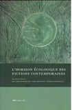 Ricardo Barontini et Sara Buekens - L'horizon écologique des fictions contemporaines.