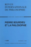  Anonyme - Revue internationale de philosophie N° 220 Juin 2002 : Pierre Bourdieu et la philosophie.