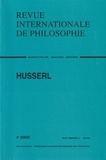  Anonyme - Revue internationale de philosophie N° 224 Juin 2003 : Husserl.