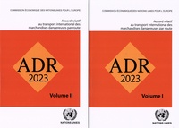  CEE-ONU - Accord relatif au transport international des marchandises dangereuses par route (ADR) - 2 volumes.