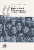  OCDE - Qualité et équité de l'enseignement scolaire en Ecosse.