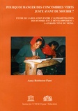 Anna Robinson-Pant - Pourquoi manger des concombres verts juste avant de mourir ? - Etude de la relation entre l'alphabétisation des femmes et le développement : la perspective du Népal.
