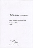  Comite européen droits sociaux - Charte sociale européenne - Conclusions XVI-1 Tome 1.
