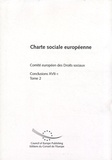  Comite européen droits sociaux - Charte sociale européenne - Conclusions XVII-1 Tome 2.