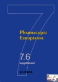  Conseil de l'Europe - Pharmacopée Européenne - 3 volumes, suppléments 7.6, 7.7 et 7.8.