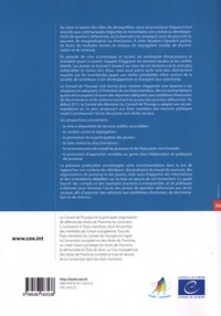 A prendre au sérieux. Guide de la recommandation CM/Rec(2015)3 du Comité des ministres du Conseil de l'Europe aux Etats membres sur l'accès des jeunes des quartiers défavorisés aux droits sociaux