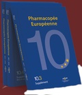  Conseil de l'Europe - Pharmacopée européenne - 3 volumes, Suppléments 10.0, 10.1, 10.2.