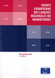  Conseil de l'Europe - Charte européenne des langues régionales ou minoritaires - Recueil de textes.