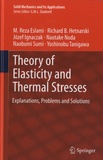Naobumi Sumi - Theory of Elasticity and Thermal Stresses.
