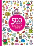  Ballon - 500 choses à chercher et à colorier, filles.