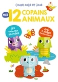  Tam Tam Editions - Mes 12 copains animaux - Les animaux sauvages - Avec 2 pages d'autocollants réutilisables.