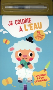  Yoyo Books - Je colorie à l'eau Le mouton - Avec 1 stylo à eau.