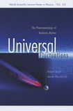 Robert Botet et Marek Ploszajczak - Universal Fluctuations - The Phenomenology of Hadronic Matter.