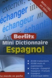  Berlitz - Mini dictionnaire Espagnol - Français-Espagnol, Espagnol-Français.