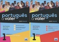 Ana Tavares et Sofia Rente - Português a valer 1 A1 - Pack 2 volumes : Livro do aluno + Caderno de exercícios com testes.