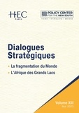  Policy Center for the New Sout et  Centre HEC de Géopolitique - Dialogues Stratégiques, Vol. XIII - La fragmentation du Monde - L'Afrique des Grands Lacs.