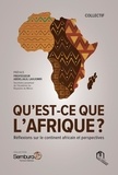 Eugène Ebodé et Rabiaa Marhouch - Qu'est-ce que l'Afrique ? - Réflexions sur le continent africain et perspectives.