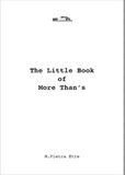 Maria Pietra Etre - The Little Book of More Than's.