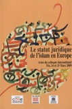 Driss El Yazami - Le statut juridique de l'islam en Europe.
