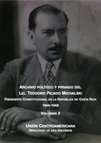  Teodoro Picado - Unión centroamericana - Archivo Político y Privado del Lic. Teodoro Picado Michalski, #3.