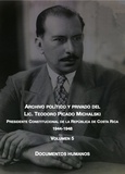  Teodoro Picado - Documentos humanos - Archivo Político y Privado del Lic. Teodoro Picado Michalski, #5.