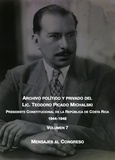  Teodoro Picado - Mensajes al Congreso - Archivo Político y Privado del Lic. Teodoro Picado Michalski, #7.