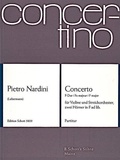 Pietro Nardini - Concerto F Major - op. 1/3. violin and string orchestra; 2 horns in F ad libitum. Partition..