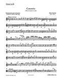 Pietro Nardini - Concerto F major - op. 1/3. violin and string orchestra; 2 horns in F ad libitum. Jeu de parties..
