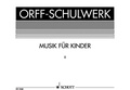 Gunild Keetman et Carl Orff - Orff-Schulwerk Vol. 2 : Musik für Kinder - Dur: Bordun-Stufen. Vol. 2. voice, recorder and percussion. Partition vocale/chorale et instrumentale..
