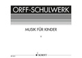 Gunild Keetman et Carl Orff - Orff-Schulwerk Vol. 5 : Musik für Kinder - Moll: Dominanten. Vol. 5. voice, recorder and percussion. Partition vocale/chorale et instrumentale..