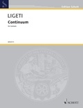 György Ligeti - Edition Schott  : Continuum - harpsichord..