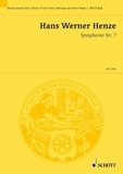 Hans werner Henze - Music Of Our Time  : Symphony No. 7 - large orchestra. Partition de direction et d'étude..