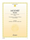 Wolfgang Amadeus Mozart - Sonate Ré majeur - K 381. piano (4 hands)..